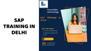 Accelerate Your Career: Dive Deep into SAP TRAINING IN DELHI