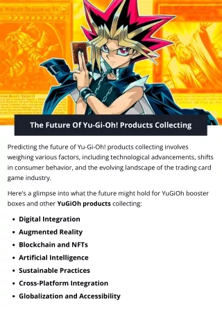 The Future Of Yu-Gi-Oh! Booster Boxes Collecting