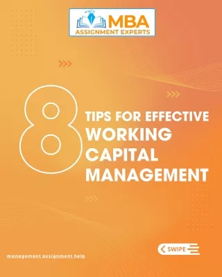 8 Tips for Effective Working Capital Management