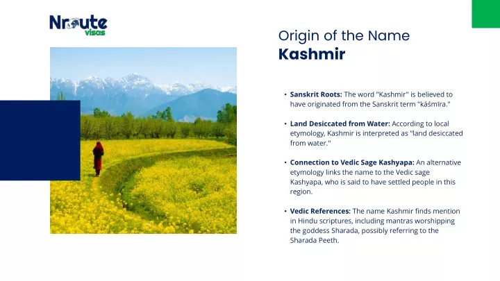 PPT - Unveiling the Enchantment of Kashmir with Nroute Visas PowerPoint ...