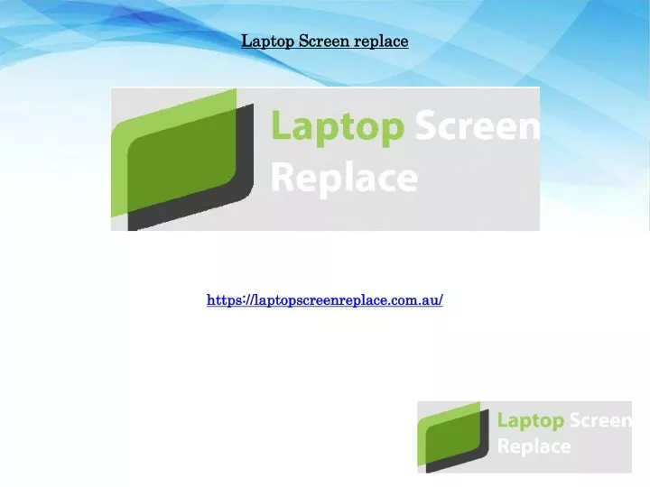 laptop screen replace