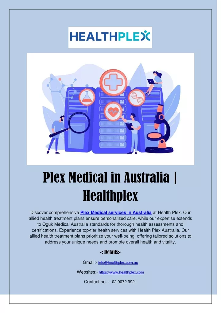 plex medical in australia healthplex