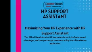 How do I troubleshoot HP Support Assistant? (1–888–840–1555)