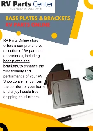 Shop Base Plates & Brackets  RV Parts Online