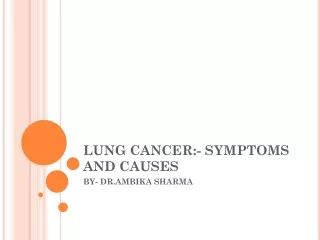 LUNG CANCER