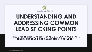 understanding and addressing common lead sticking