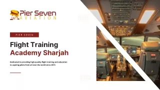 Explore Pilot Career Development in Sharjah at Pier Seven