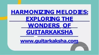 guitarkaksha ppt