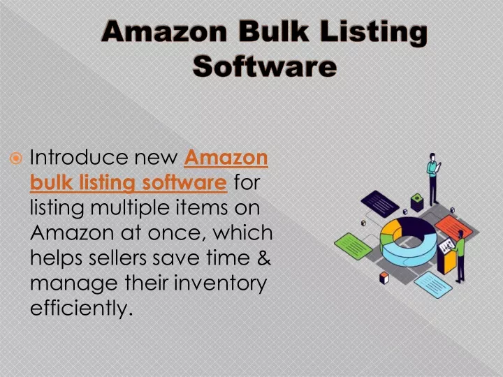 introduce new amazon bulk listing software