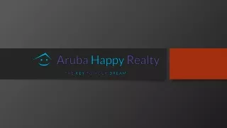 Discover Your Dream Home: Condos for Sale in Aruba