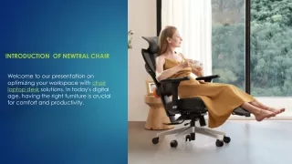 newtral laptop chair desk