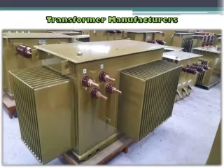 Transformer Manufacturers