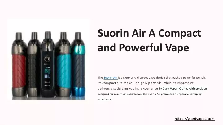 suorin air a compact and powerful vape