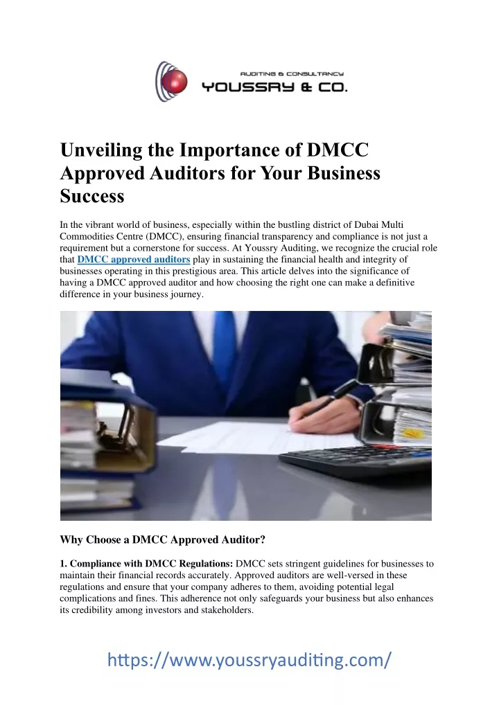 unveiling the importance of dmcc approved