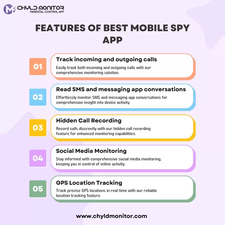 features of best mobile spy app