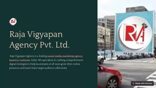 Social Media Marketing Agency in Lucknow | Raja Vigyapan Agency Pvt. Ltd.