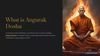 Understanding Angarak Dosha: Effects and Remedies