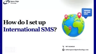 International SMS Setup Made Simple