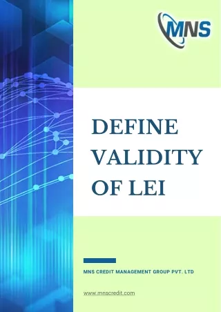 Define Validity of LEI