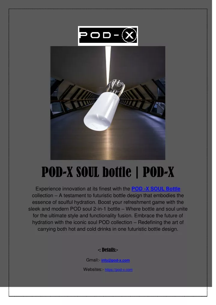 pod x soul bottle pod x