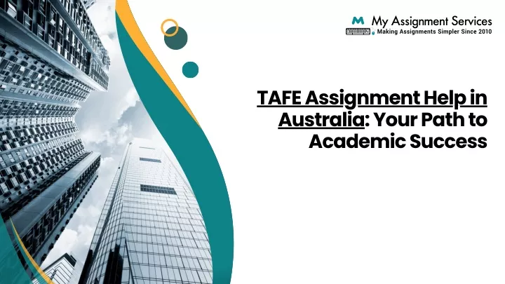 tafe assignment help in australia your path