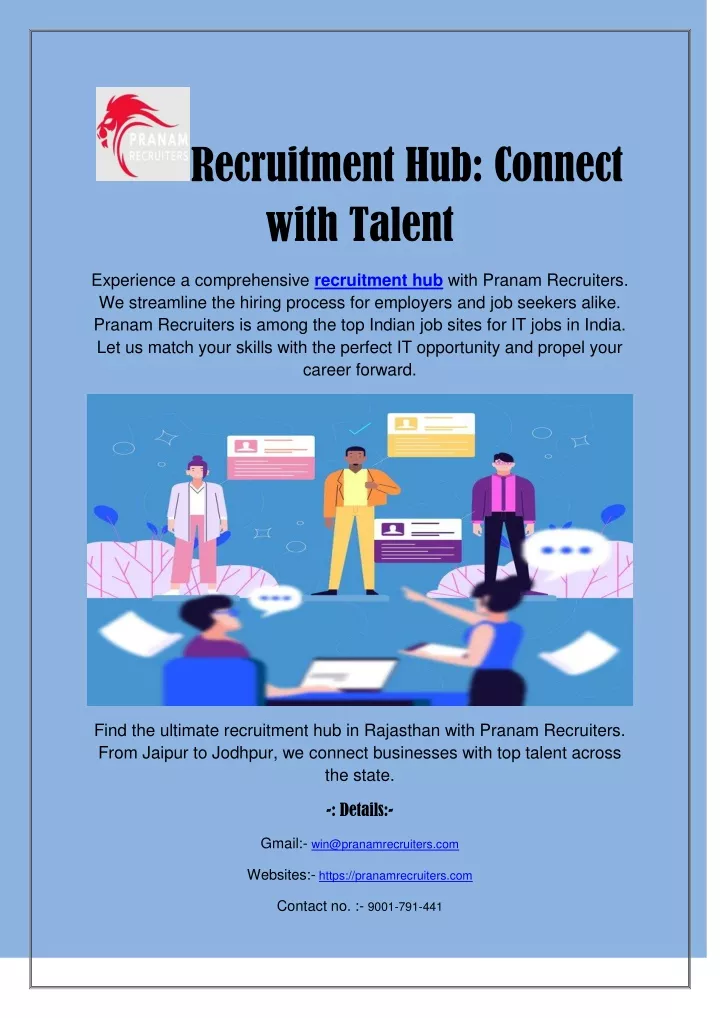recruitment hub connect with talent