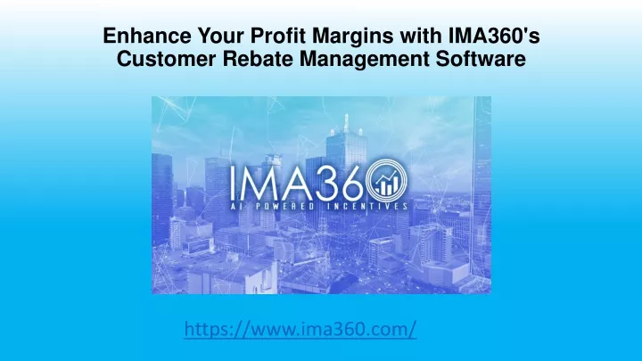 enhance your profit margins with ima360 s customer rebate management software