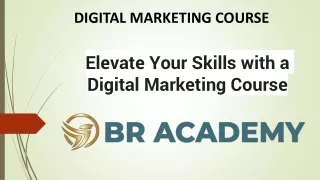 Your Skills with Digital Marketing Course