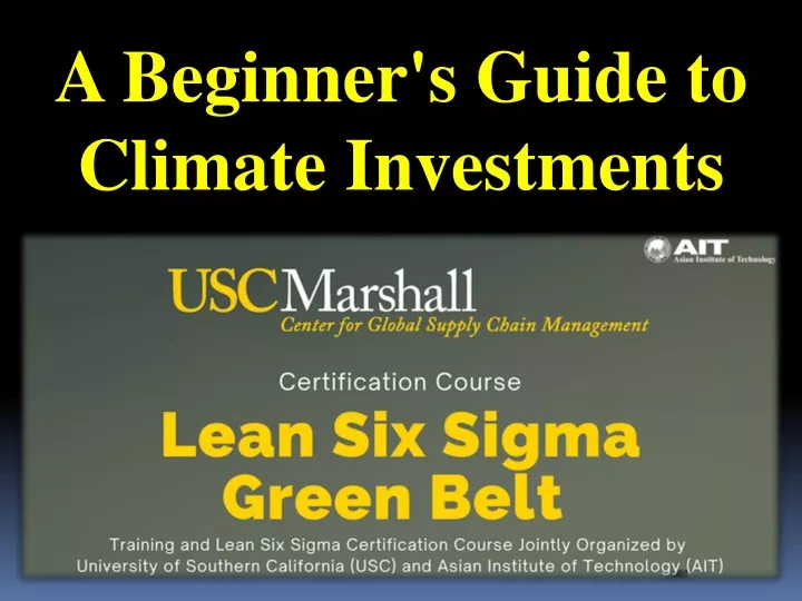 a beginner s guide to climate investments