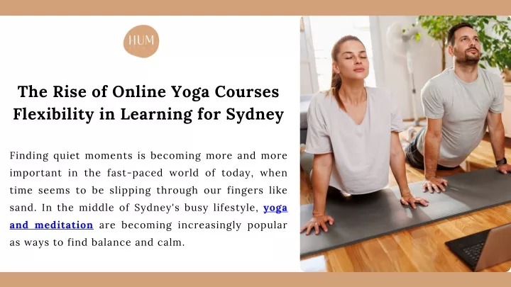 the rise of online yoga courses flexibility