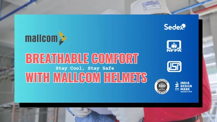 breathable comfort with mallcom helmets with