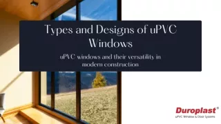 upvc window
