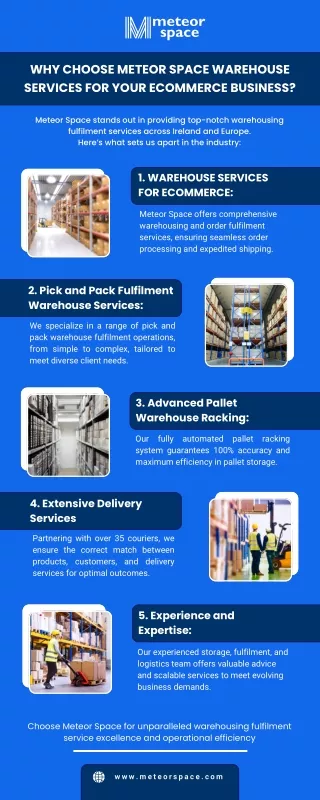 Why Choose Meteor Space Warehouse Services for Your Ecommerce Business?