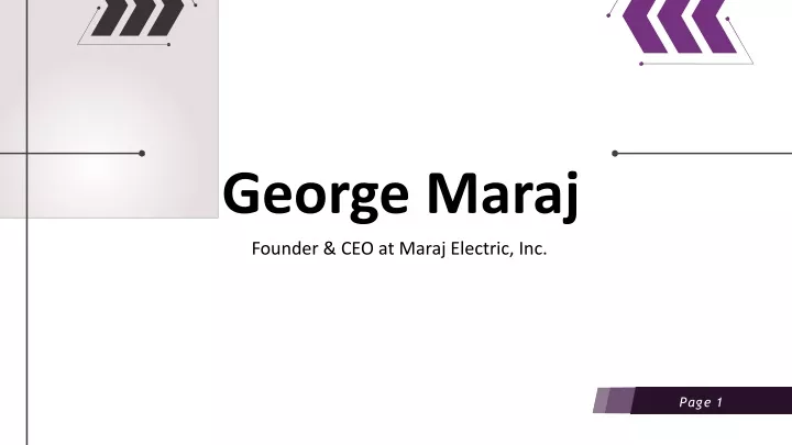 george maraj