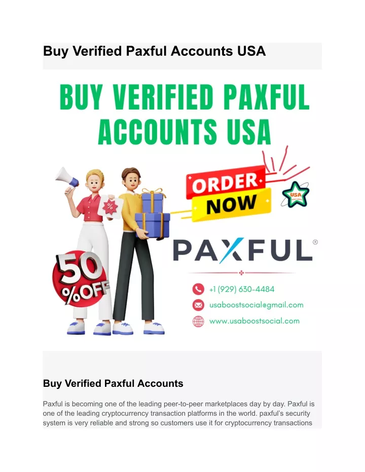 buy verified paxful accounts usa