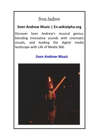 Sven Andrew Music  En.wikialpha.org