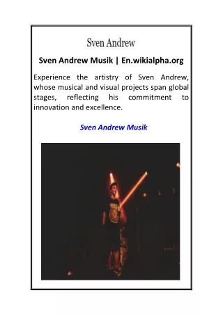 Sven Andrew Musik   En.wikialpha.org