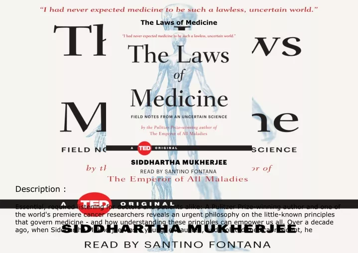 the laws of medicine