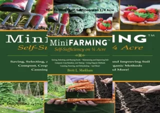 ⚡️PDF/READ❤️ Mini Farming: Self-Sufficiency on 1/4 Acre