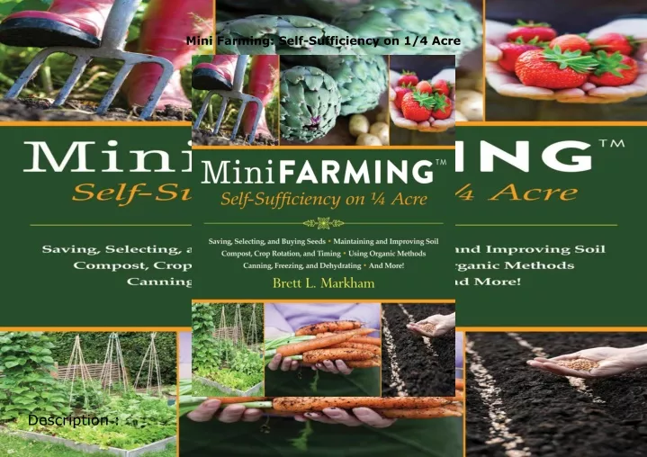 mini farming self sufficiency on 1 4 acre
