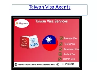 taiwan visa agents