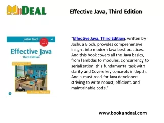 effective java third edition
