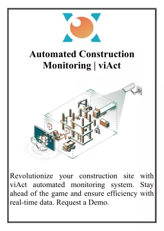 Automated Construction Monitoring | viAct
