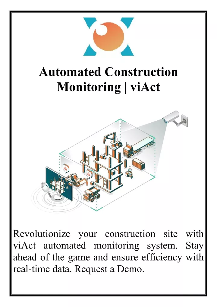 automated construction monitoring viact