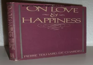 [PDF❤️ READ ONLINE️⚡️] On Love and Happiness (English and French Edition)
