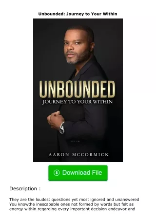 [READ]⚡PDF✔ Unbounded: Journey to Your Within