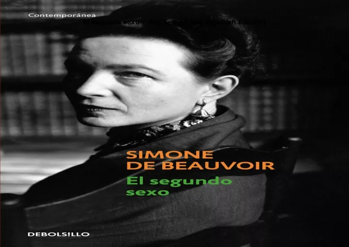 el segundo sexo the second sex spanish edition