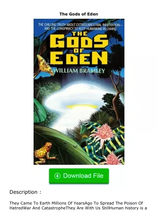 Download⚡ The Gods of Eden