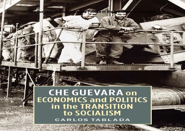 che guevara on economics and politics