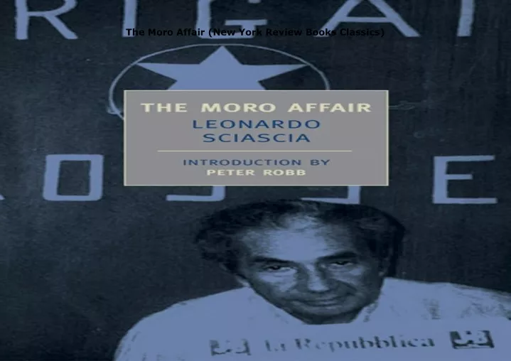 the moro affair new york review books classics